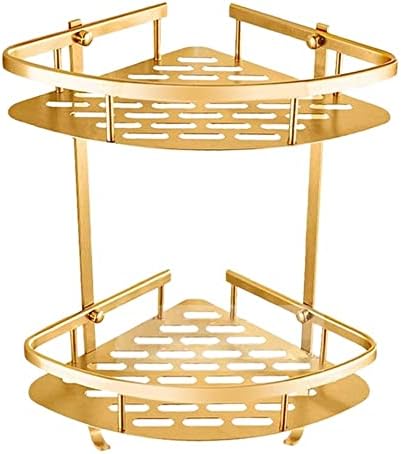 ANNBKA Gold Shower Caddy Wall Mounted Organizer