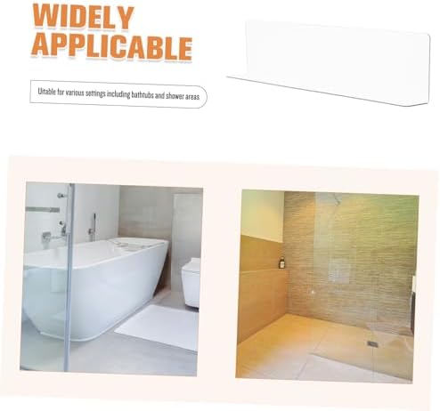 Low Maintenance Bath Tub Shower Water Guard