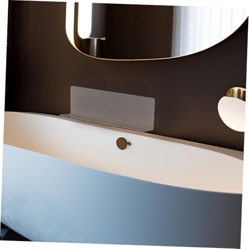 Shower Corner PVC Splash Barrier for Tub and Shower