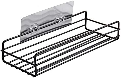ANNBKA Wall Mount Shower Caddy Black 1
