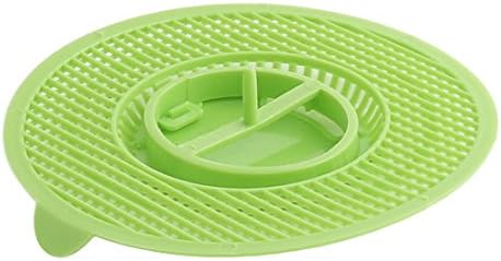 Green Brown Bathtub Hair Drain Stopper Filter