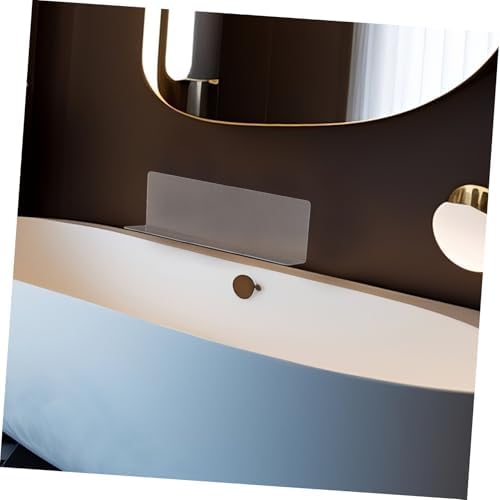 Amosfun Shower Water Guard Corner Splash Barrier for Bathtub