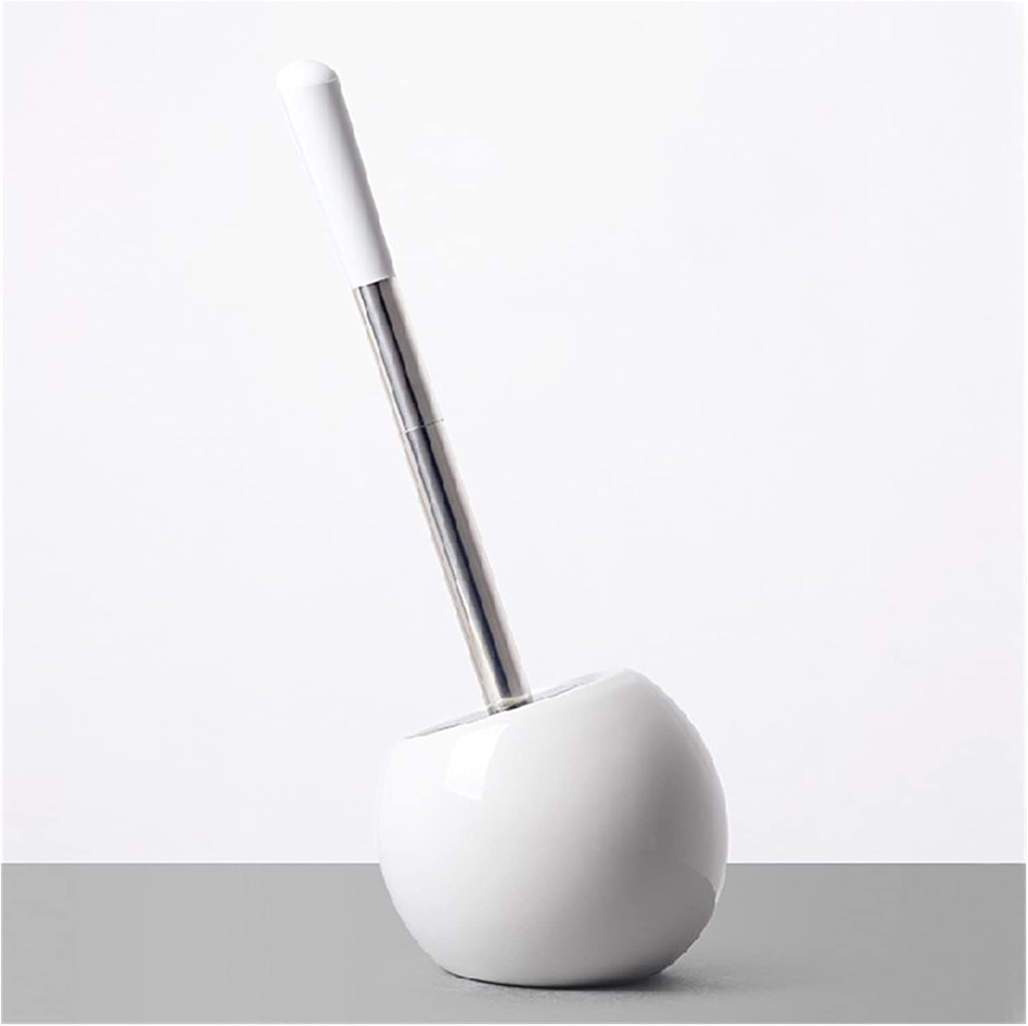 Durable Toilet Brush with Suction Cup for Strong Clog Removal