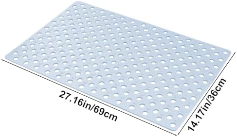 Non-Slip Bath Mat with Suction Cups 27x14 Inch