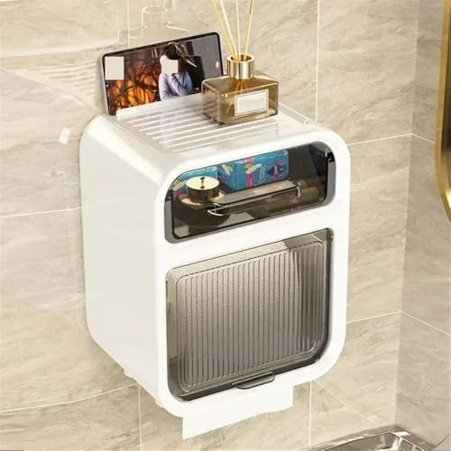 ZXDdxjiu Wall-Mounted Toilet Tissue Dispenser Orange
