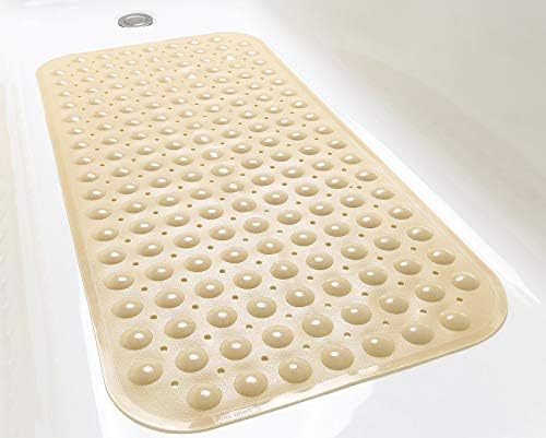 TIKE SMART Large Non-Slip Bathtub Mat 31x16