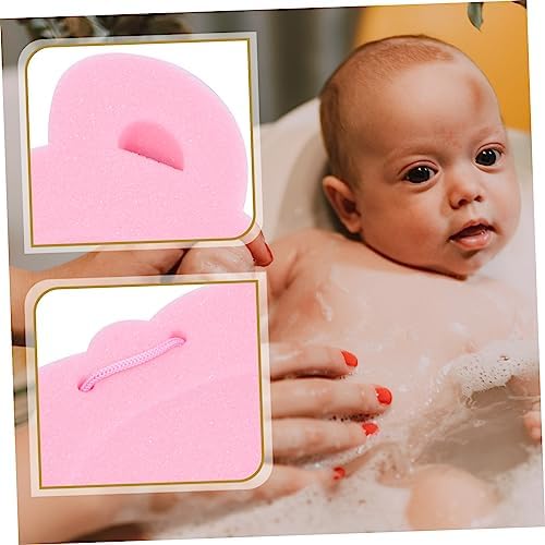 Hoement Baby Sponge Mat Non-Slip Bath Cushion Pink 1