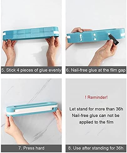 TYZK Foldable Shower Shelf Wall Mount Storage Rack