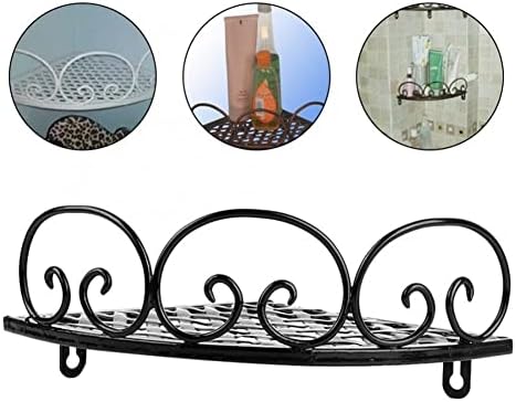 Shower Caddy Iron Art Triangle Wall Mount Storage Rack