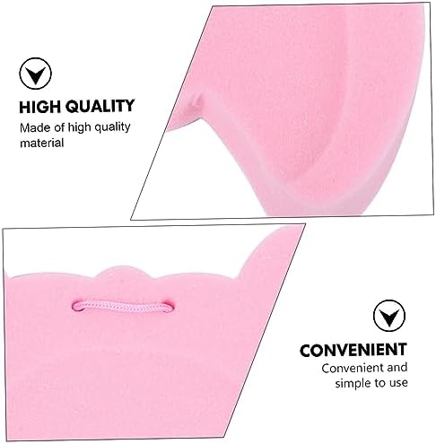 Pink Cartoon Bath Mat Non-Slip Sponge Cushion for Babies