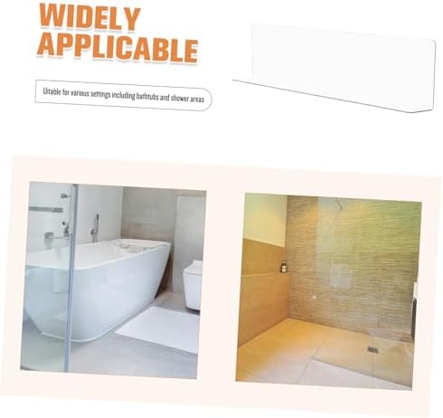 Healifty Bathtub Water Barrier for Bathroom Floor