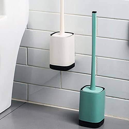 HASMI Toilet Brush with Wall-Mounted Holder and Soft Hair Set