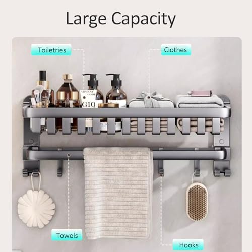 Trez Treamer No Drilling Shower Organizer 2-Story Basket