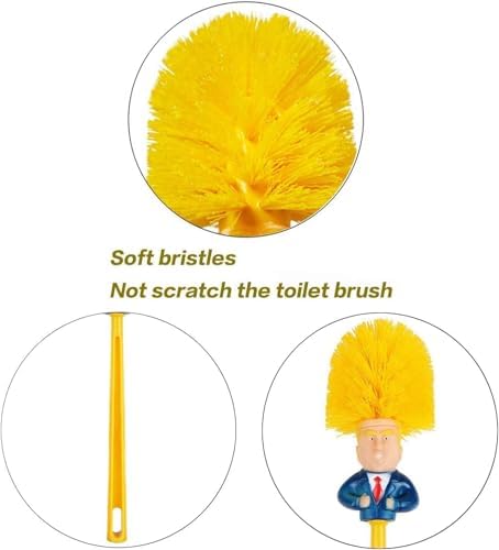 3pcs Toilet Brush Funny Bathroom Cleaning Tools
