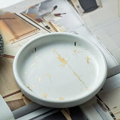 Crysdaralovebi Marble Ceramic Bathroom Set