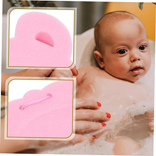 Pink Cartoon Bath Mat Non-Slip Sponge Cushion for Babies