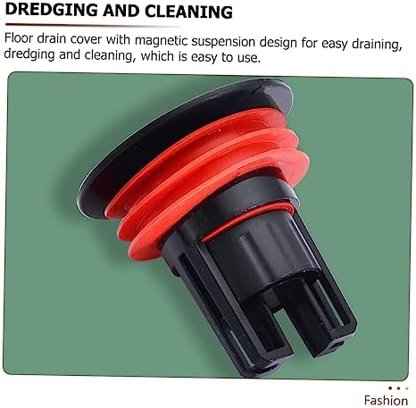 DIYEAH Magnetic Shower Floor Drain Cover Odor-Proof Hair Catcher