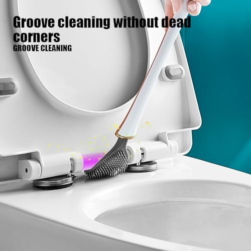 Lekxagabo Toilet Brush with Holder Green