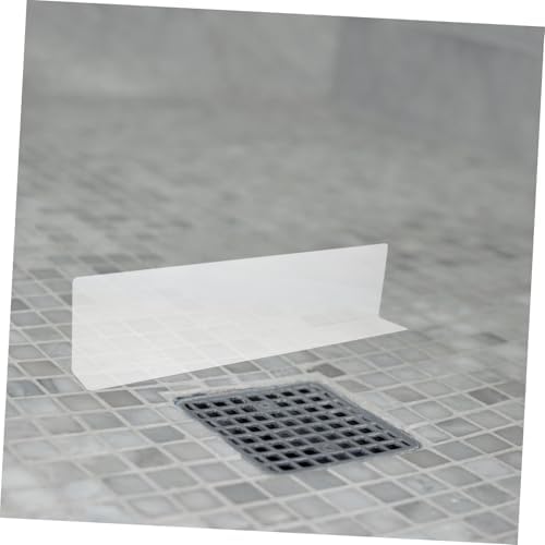 HOMSFOU Bathtub Corner Splash Guard Water Barrier