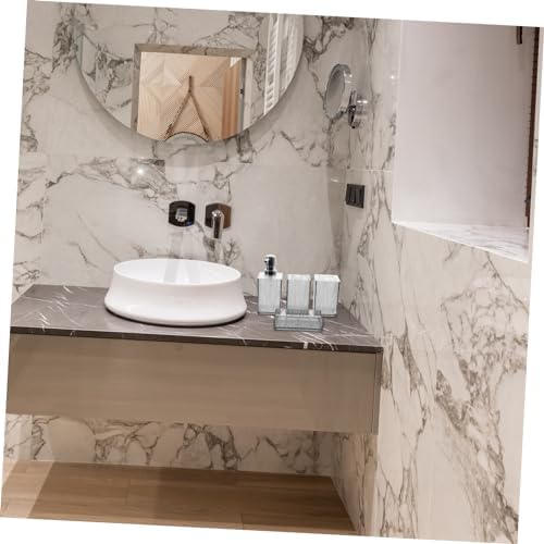 Yardenfun 1Set Transparent Bathroom Accessory Set 1