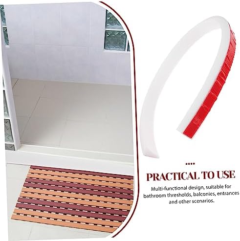 Veemoon Bathtub Splash Guard 50cm White Shower Water Barrier