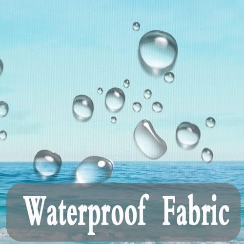 JAWO Beach Shower Curtain 48x72 Inches 1
