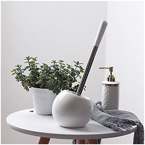 Durable Toilet Brush with Suction Cup for Strong Clog Removal