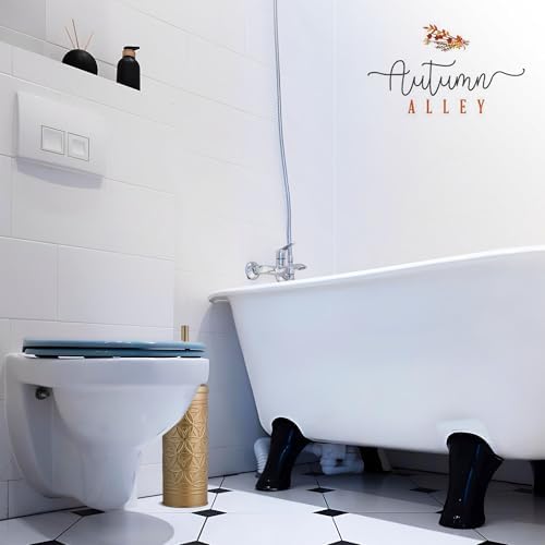 Autumn Alley Brushed Gold Toilet Brush Set