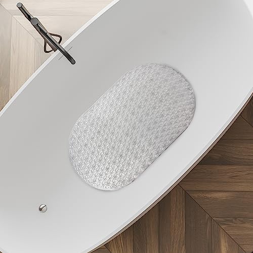 Splash Home Braid Weave Non-Slip Bathtub Mat