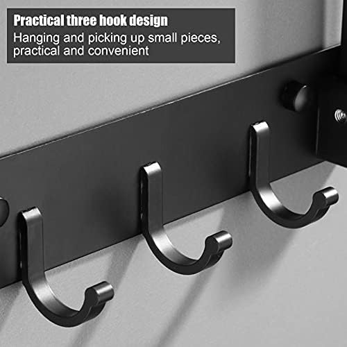 Topyond Foldable Shower Caddy Shelf with Hooks