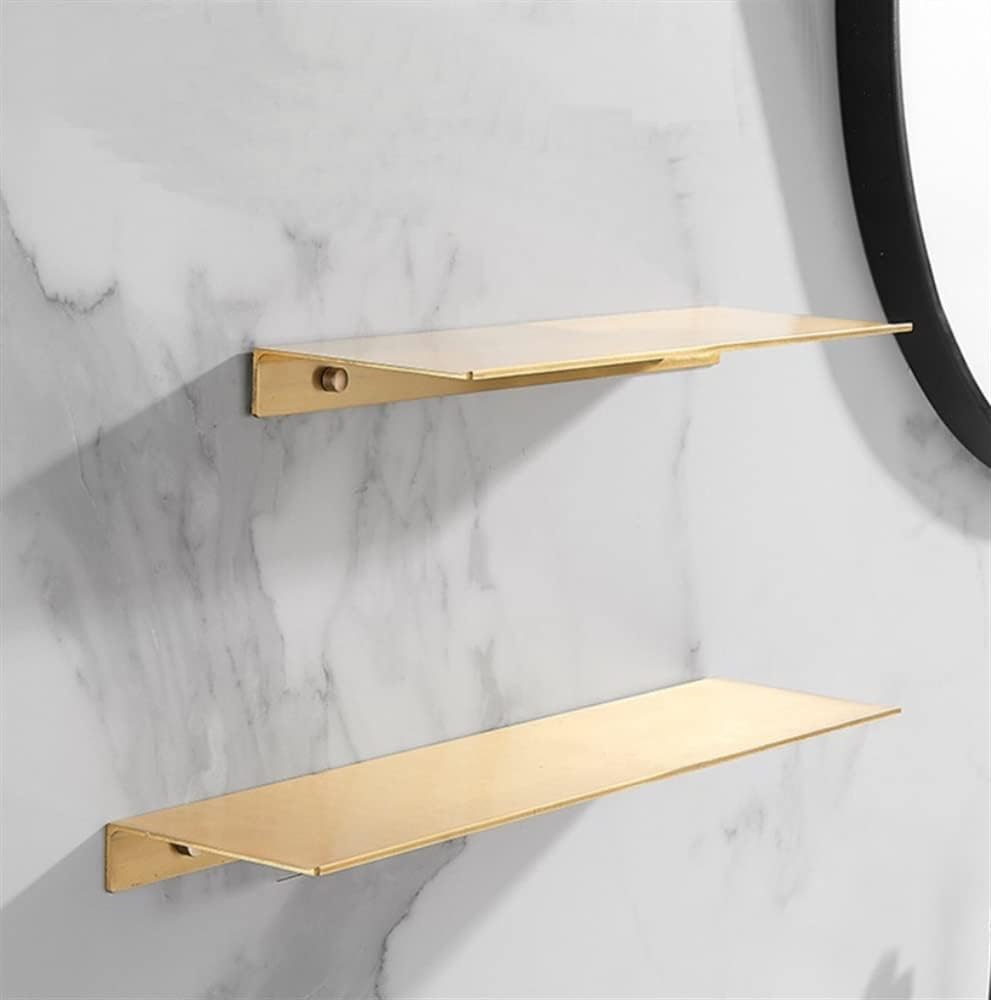 Shower Caddy Organizer Wall Mounted Brushed Gold