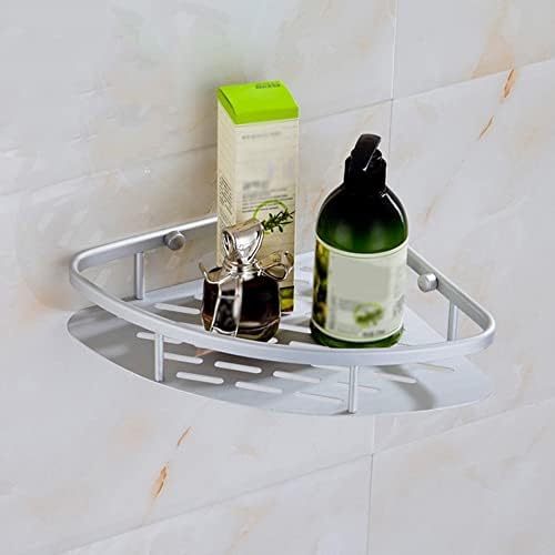 Shower Shelf Organizer 1Tier Aluminum Corner Rack