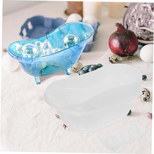 OHPHCALL 2 Sets DIY Bathtub Silicone Molds