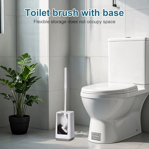 BKCOYSJ Toilet Brush Set 3 Pack with Holder 1
