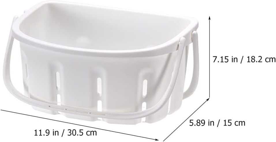 STOBAZA Portable Shower Storage Basket Organizer