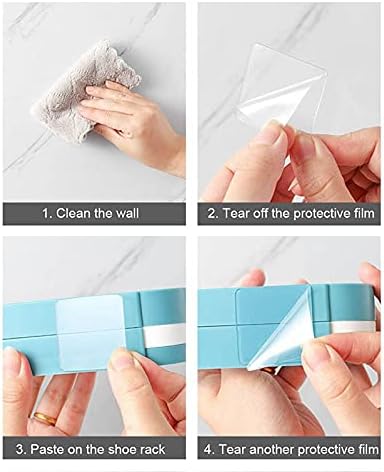 TYZK Foldable Shower Shelf Wall Mount Storage Rack