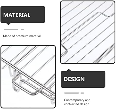 Cabilock Adhesive Wall Shower Rack with Smooth Edges