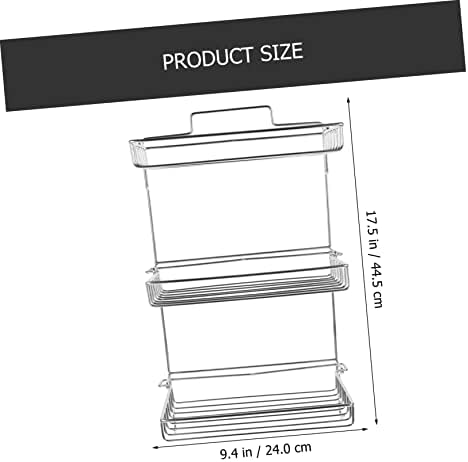 COSMEVIVI Stainless Steel Wall Mounted Shower Caddy