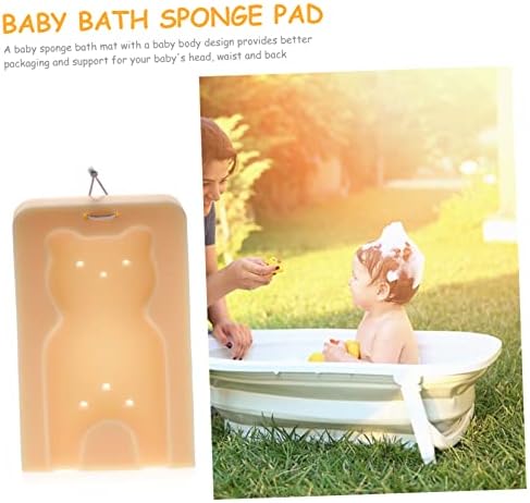 BESTYASH 1Pc Non-Slip Bath Sponge Mat for Comfortable Bathing