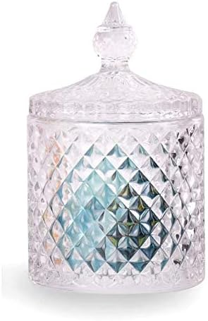 MINIBIRD Glass Jar Storage Organizer for Bathroom and Kitchen