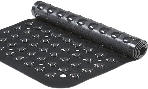Yanzifly Extra Large Non-Slip Silicone Bath Mat - Black