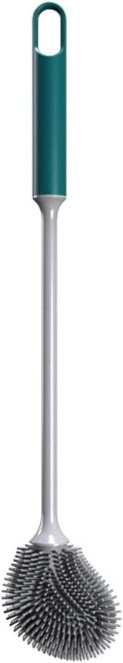 MBETA Long Handle Toilet Brush with Soft Rubber Head