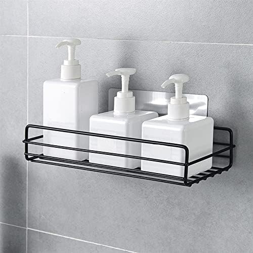 ANNBKA Wall Mount Shower Caddy Black 1