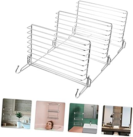 COSMEVIVI Stainless Steel Wall Mounted Shower Caddy