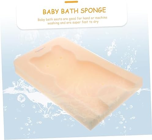 BESTYASH 1Pc Non-Slip Bath Sponge Mat for Comfortable Bathing