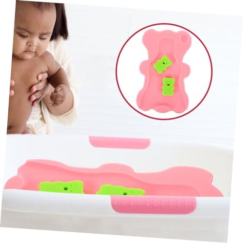 IWOWHERO Bath Sponge Mat for Newborns