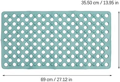 HOMSFOU Non-Slip Suction Shower Floor Mat