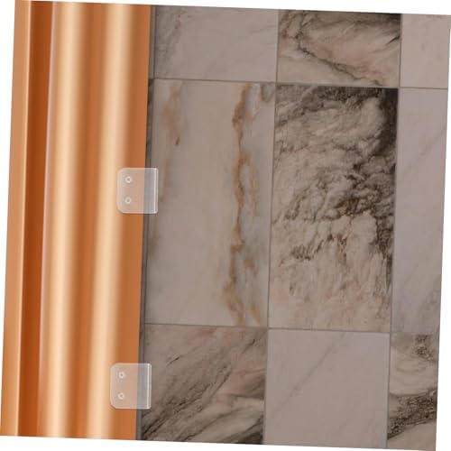 HEALLILY 4Pcs Transparent Shower Curtain Clips 1