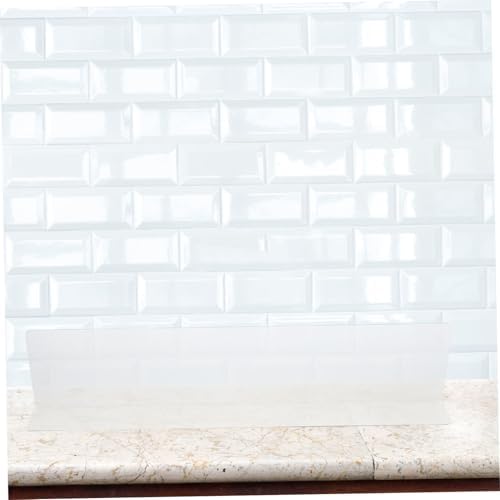 HOMSFOU Bathtub Corner Splash Guard Water Barrier