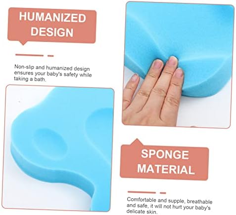 Lightweight Bear Bath Sponge Mat for Safe Bathing